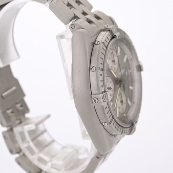 NOS Breitling Crosswind A13355 Silver Dial 43mm Automatic Men's Watch w/B&P - Picture 8 of 16